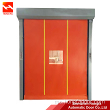 forklift impact back track pvc door